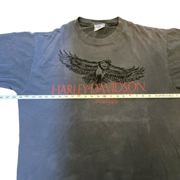 Vintage 90’s All Sport Harley Davidson Milwaukee Wisconsin Old Style T-Shirt - Picture 4 of 15